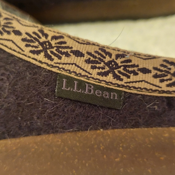 L.L.Bean Wool Clogs Black 7 - Picture 5 of 9